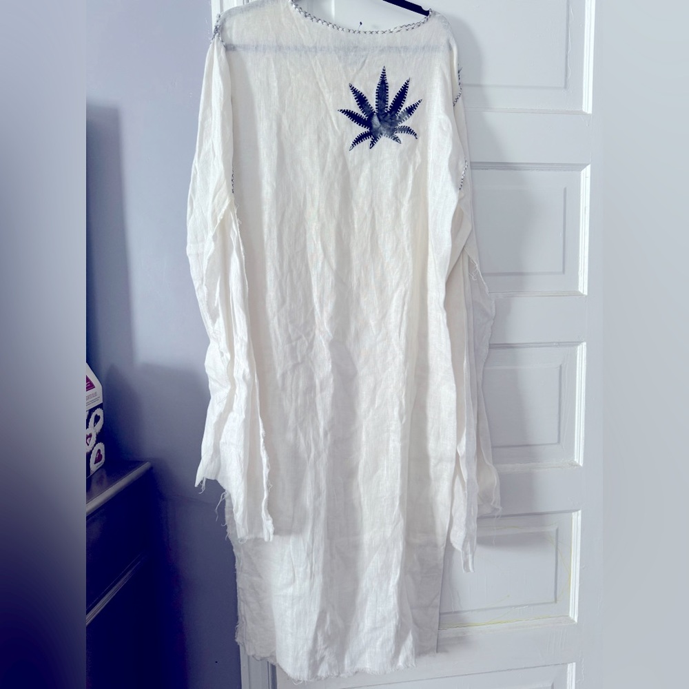 Made on Grand Made On Grand White Cotton Dress